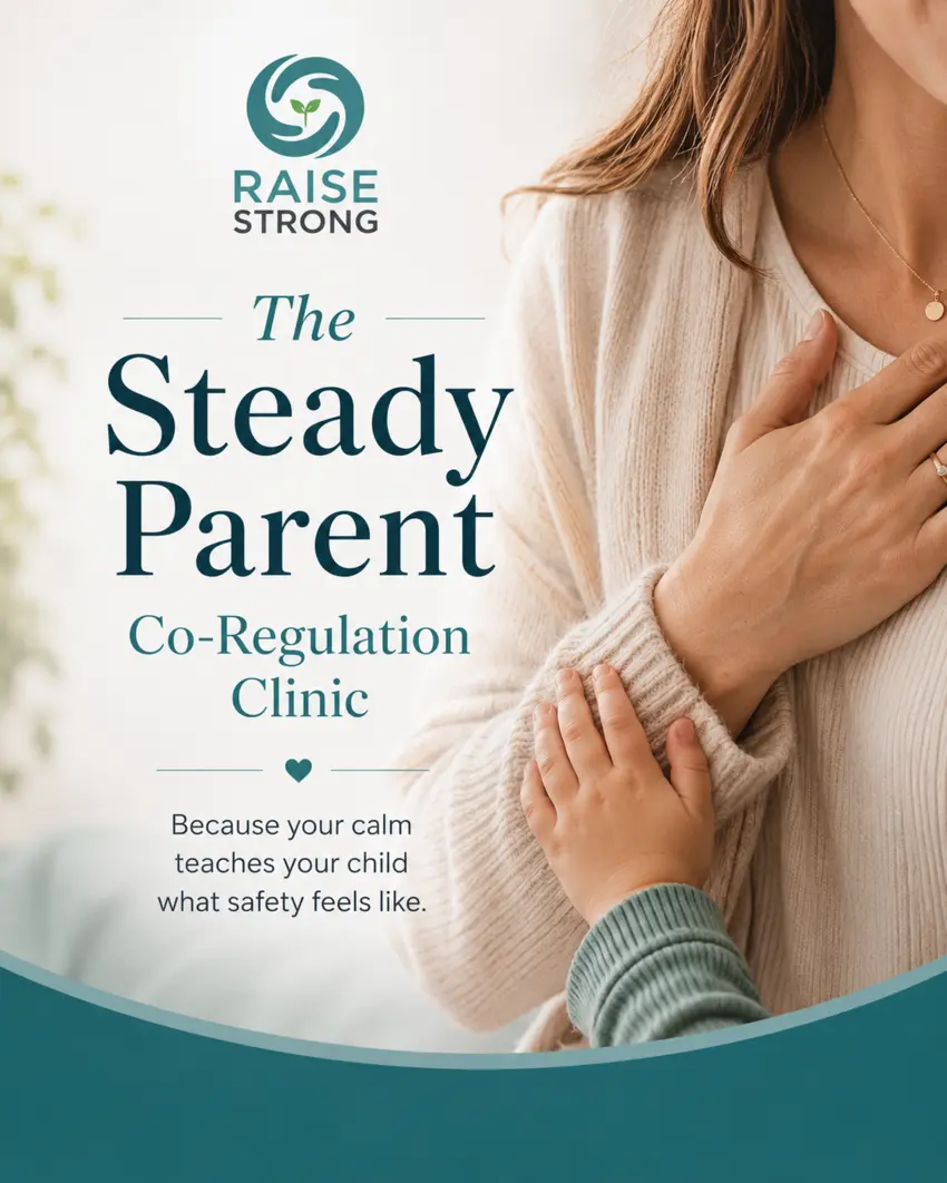 The Steady Parent Co-Regulation Clinic cover